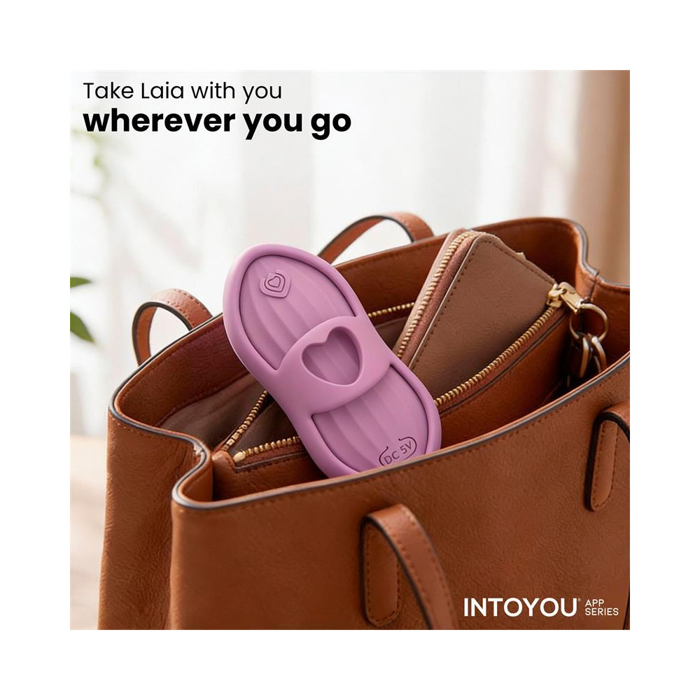 Laia Estimulador de Dedo con Calor y Funda con APP Lavanda