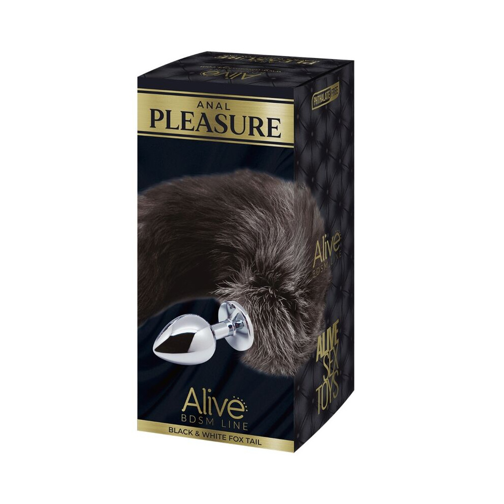 Plug Anal con cola de Zorro M