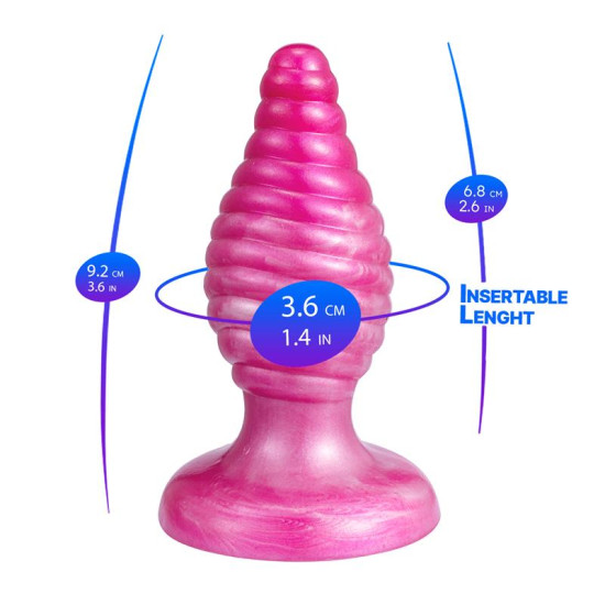 Plug anal Fantasy Silicona Liquida Cherry