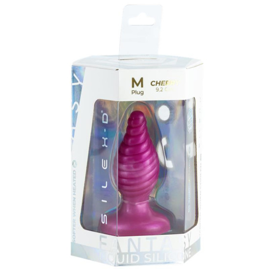 Plug anal Fantasy Silicona Liquida Cherry