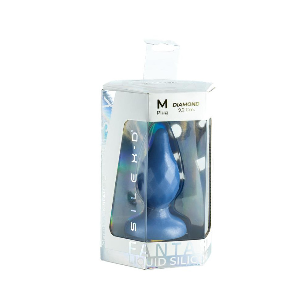 Diamond Plug Anal Fantasy Silicona Liquida