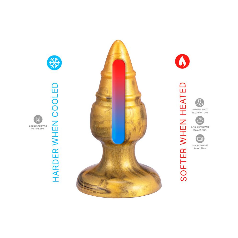 Goldy Plug anal Fantasy Silicona liquida