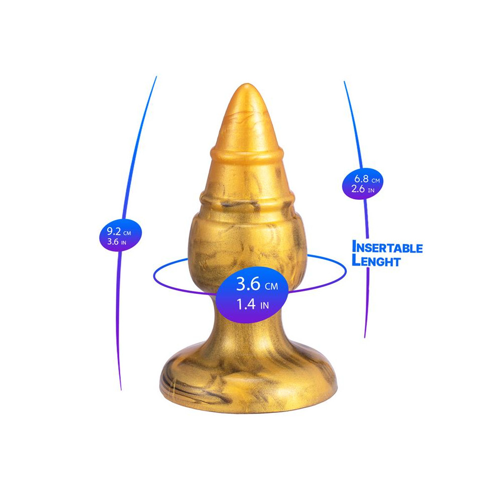 Goldy Plug anal Fantasy Silicona liquida