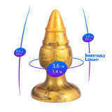 Goldy Plug anal Fantasy Silicona liquida