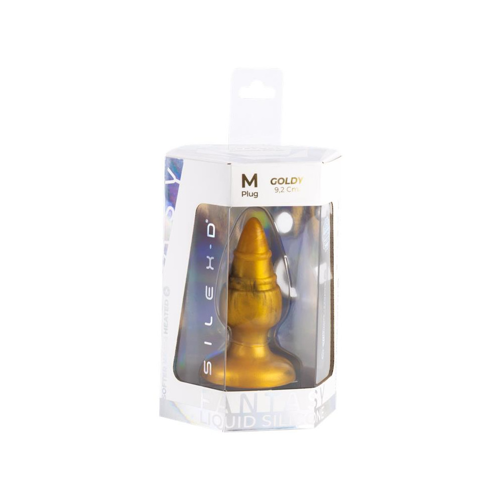 Goldy Plug anal Fantasy Silicona liquida