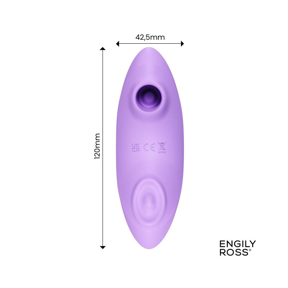 Luna Estimulador de Clítoris con Succión y Pulsación