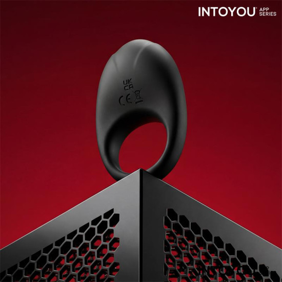 Ringo Anillo Vibrador con APP Unibody Negro