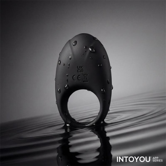 Ringo Anillo Vibrador con APP Unibody Negro