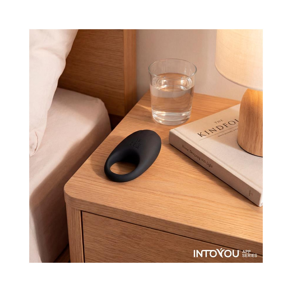 Ringo Anillo Vibrador con APP Unibody Negro
