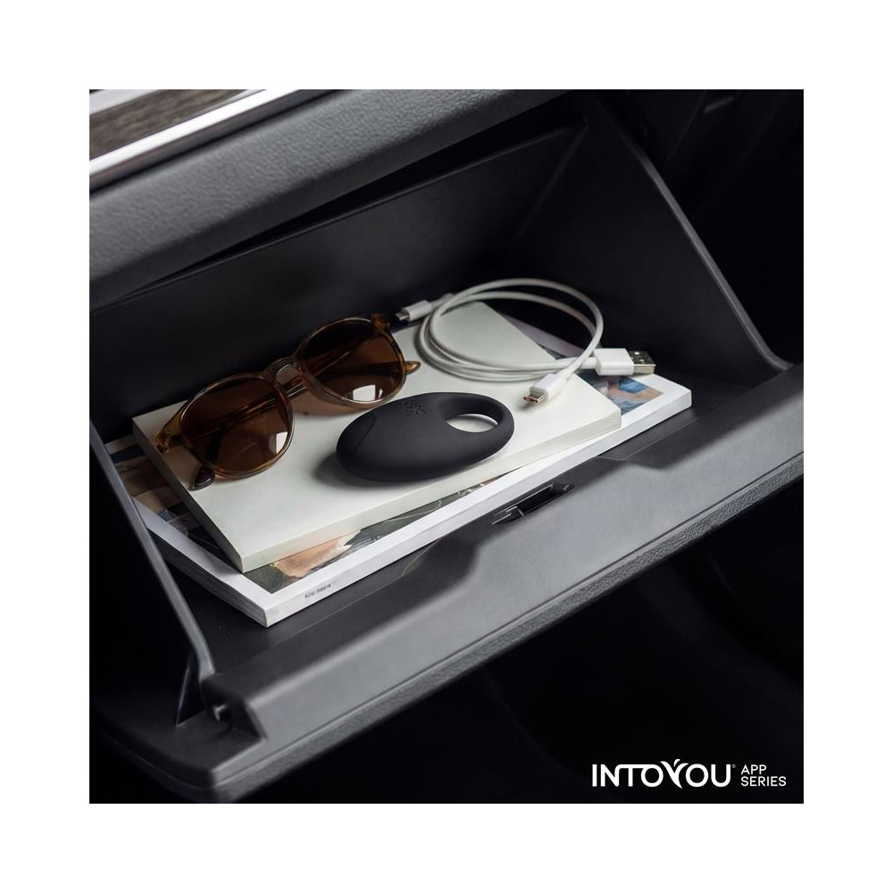 Ringo Anillo Vibrador con APP Unibody Negro