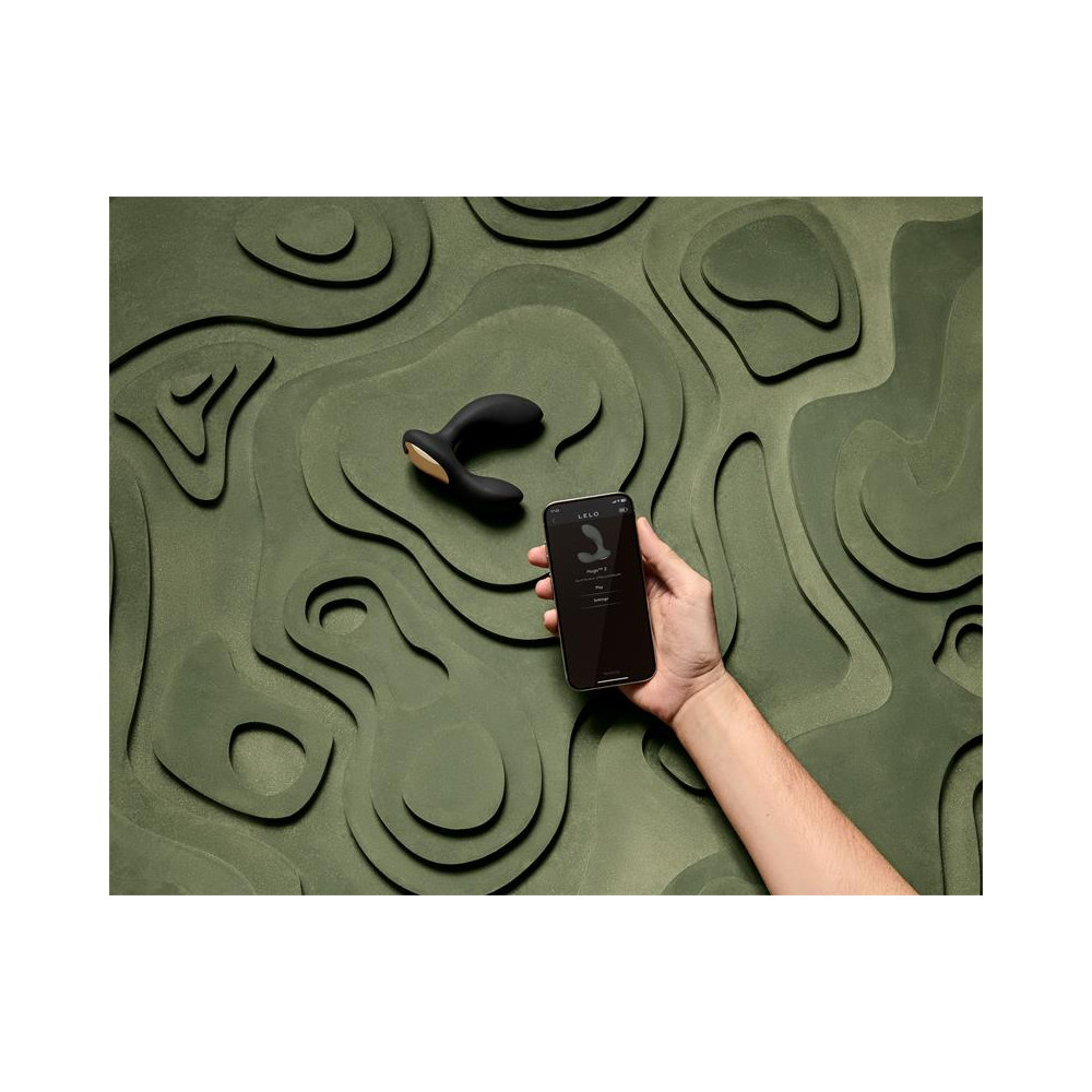 Hugo 2 Masajeador prostático con APP Negro Lelo