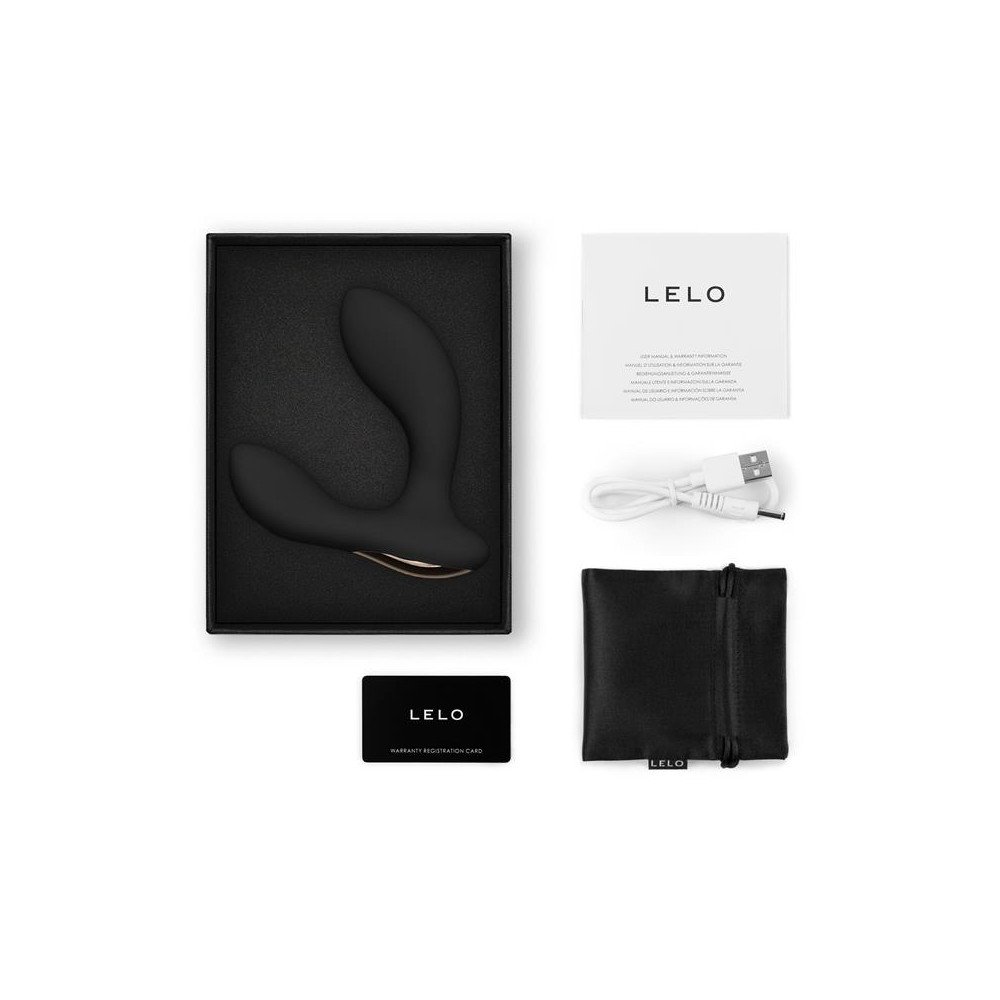 Hugo 2 Masajeador prostático con APP Negro Lelo