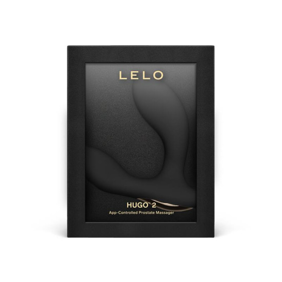 Hugo 2 Masajeador prostático con APP Negro Lelo