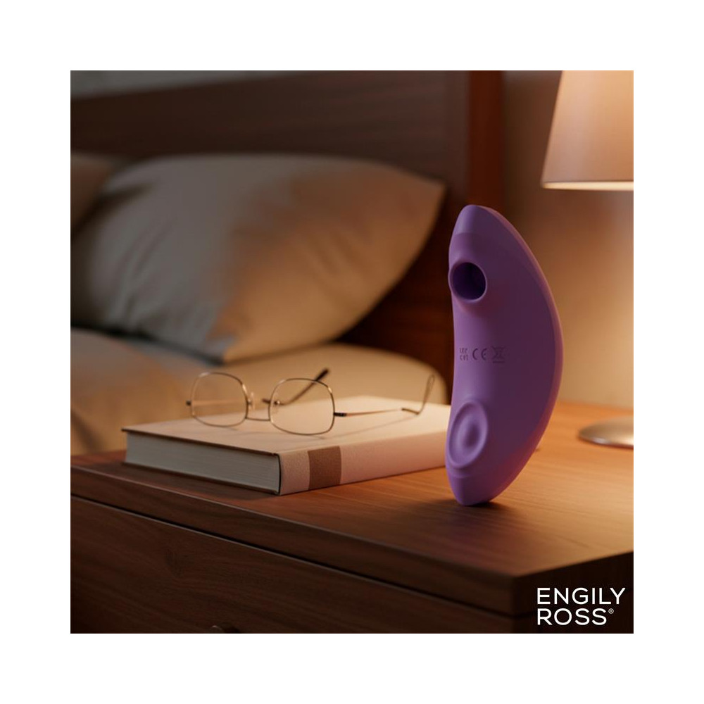 Luna Estimulador de Clítoris con Succión y Pulsación