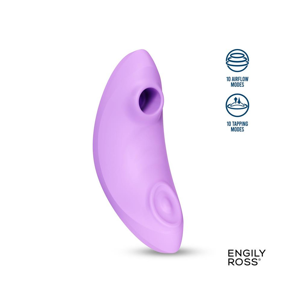 Luna Estimulador de Clítoris con Succión y Pulsación