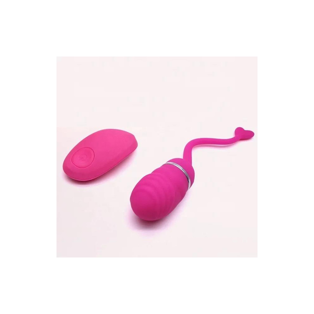 Huevo Vibrador Control Remoto Odise USB Silicona Rosa