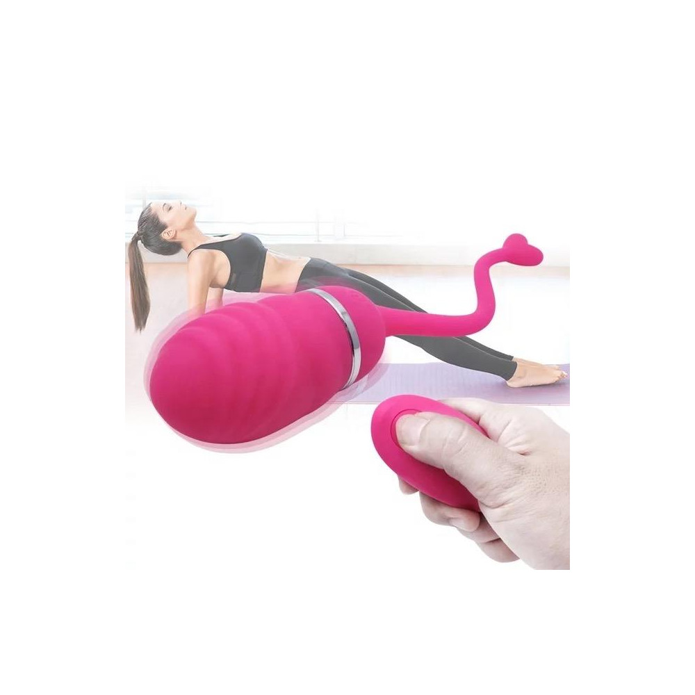 Huevo Vibrador Control Remoto Odise USB Silicona Rosa