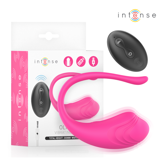 OLIVIA HUEVO VIBRADOR ROSA CONTROL REMOTO