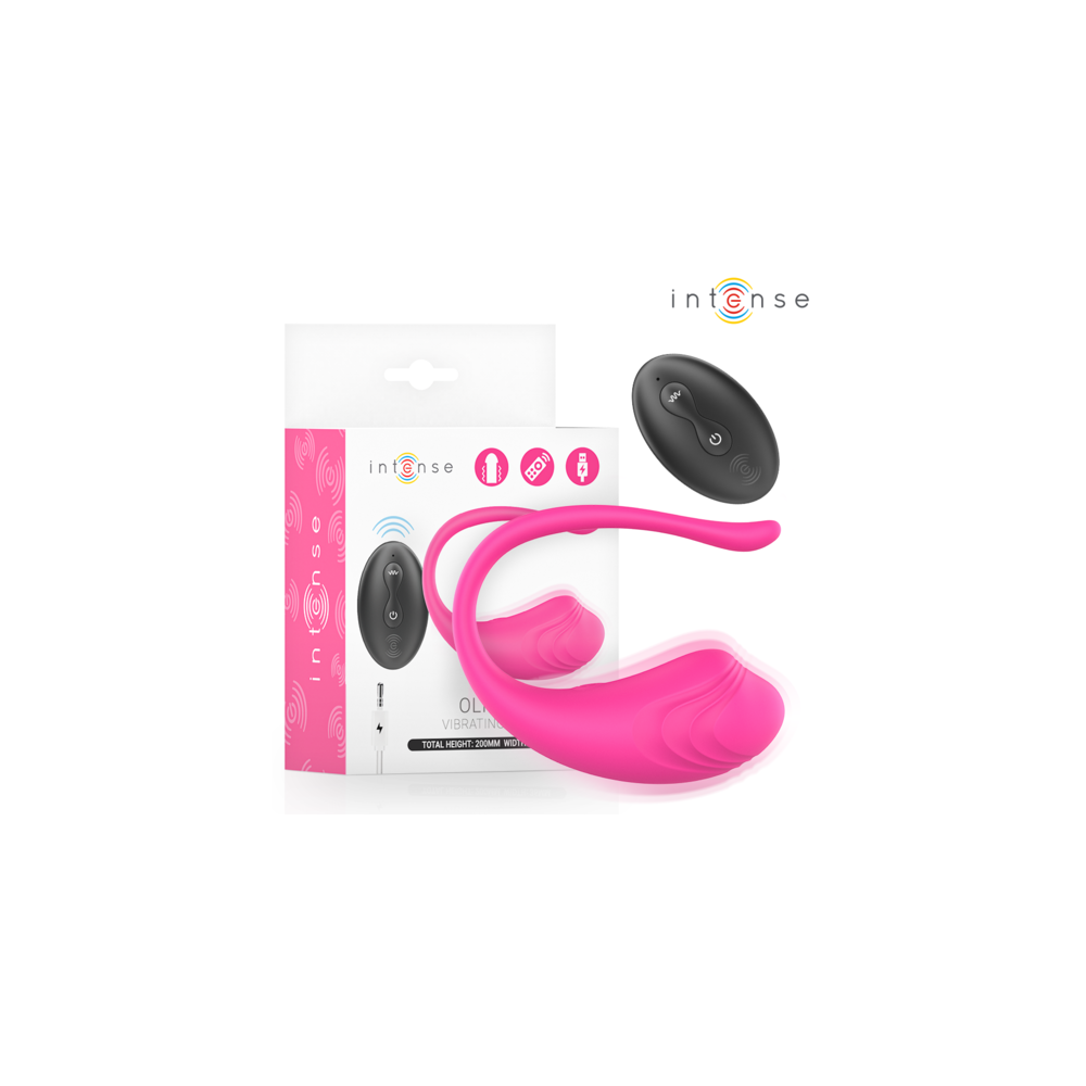 OLIVIA HUEVO VIBRADOR ROSA CONTROL REMOTO