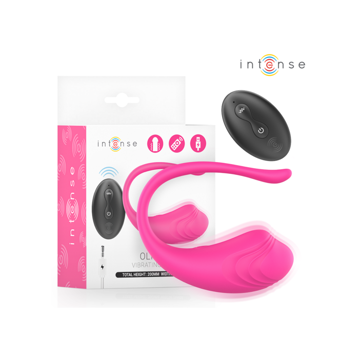 OLIVIA HUEVO VIBRADOR ROSA CONTROL REMOTO