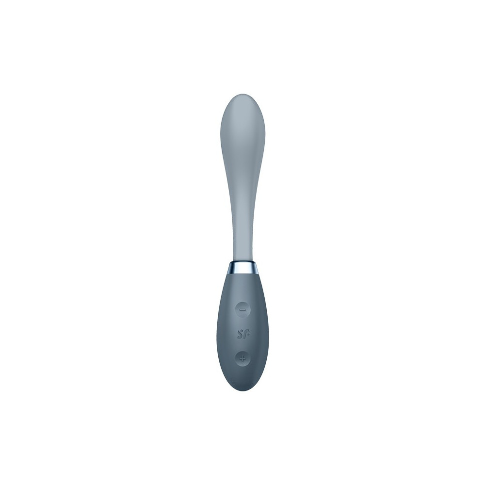 VIBRADOR G-SPOT FLEX 3 SATISFYER GRIS
