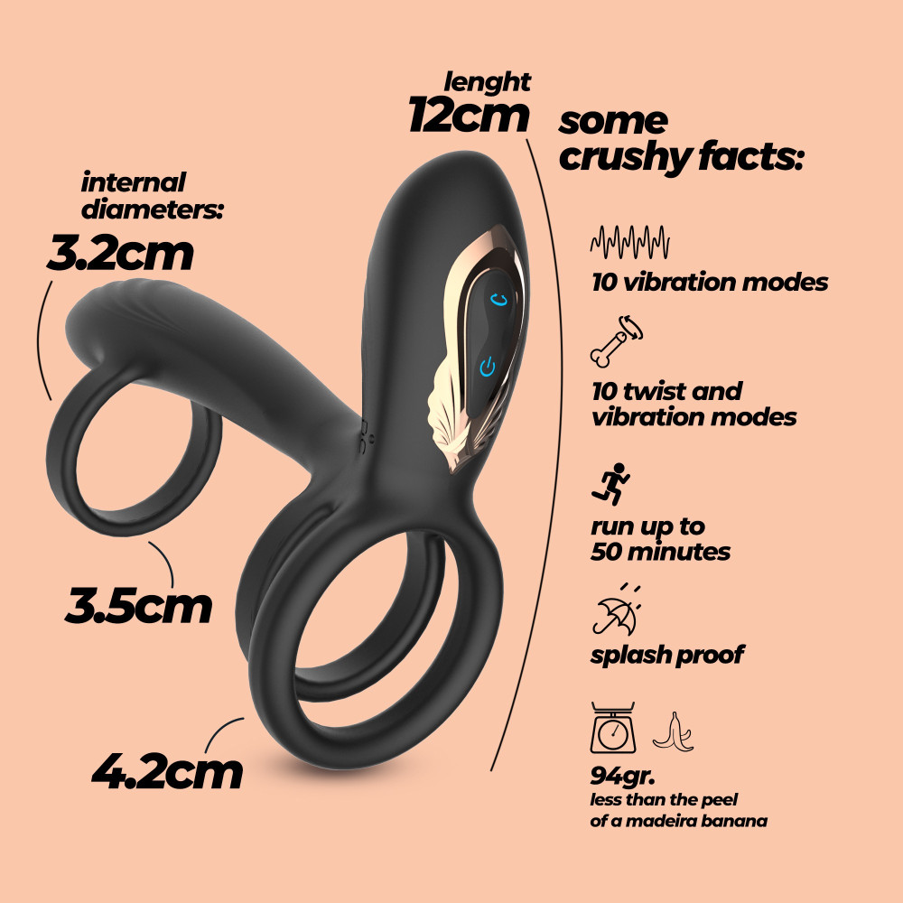  TORNADO ARMADURA PENIANA CON ROTACIÓN