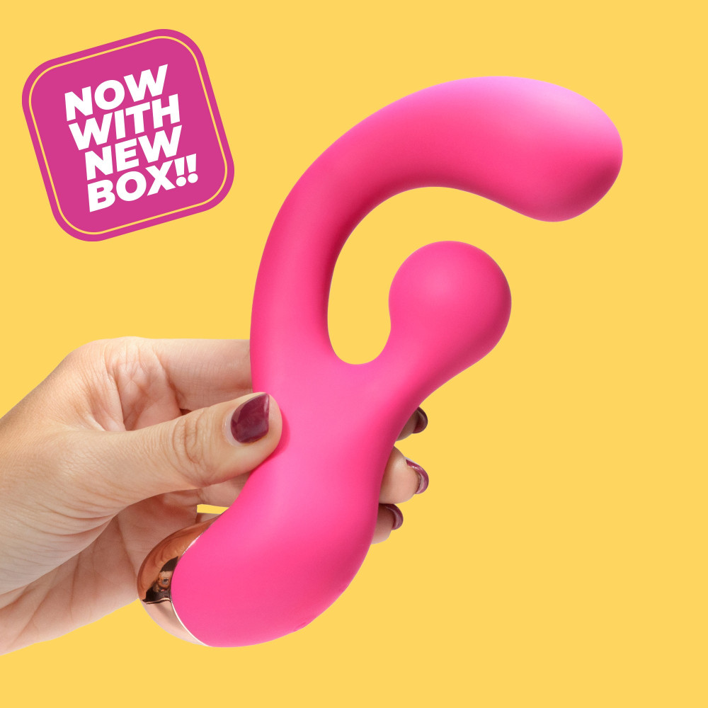  PLEASER VIBRADOR CON ESTIMULACIÓN GIRATORIA