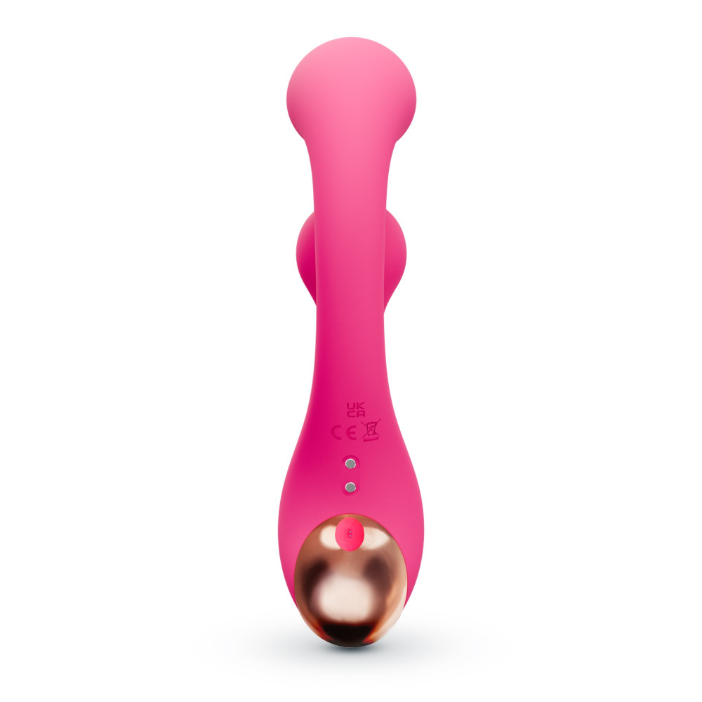  PLEASER VIBRADOR CON ESTIMULACIÓN GIRATORIA