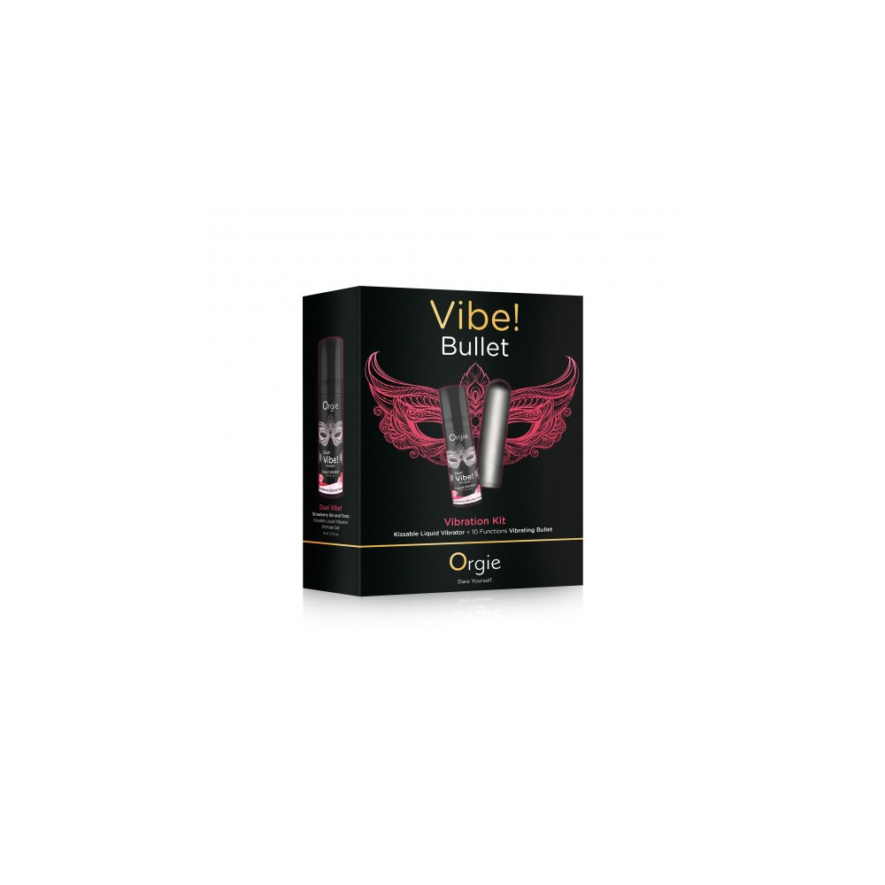 KIT VIBRATORIO VIBE! BULLET ORGIE 15ML