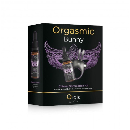 KIT DE ESTIMULACIÓN DEL CLÍTORIS ORGASMIC BUNNY ORGIE 30ML