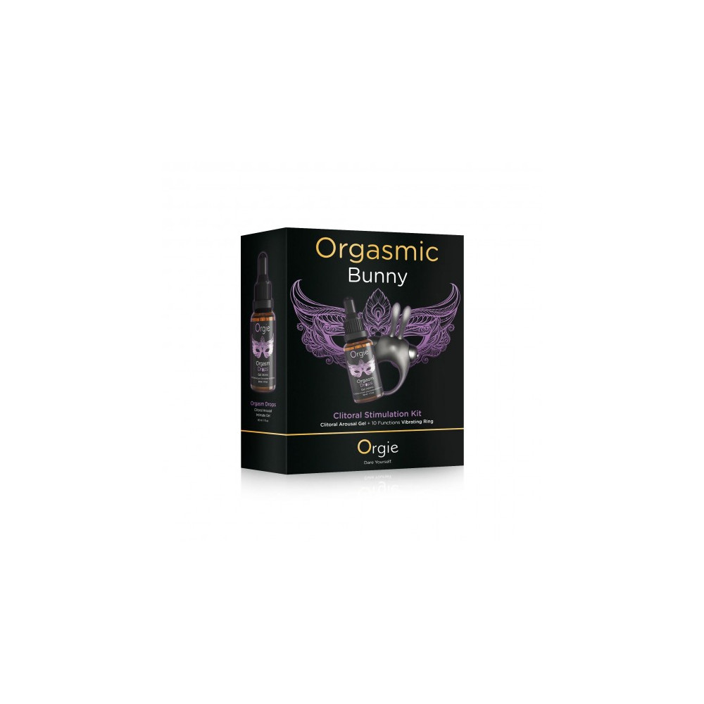 KIT DE ESTIMULACIÓN DEL CLÍTORIS ORGASMIC BUNNY ORGIE 30ML
