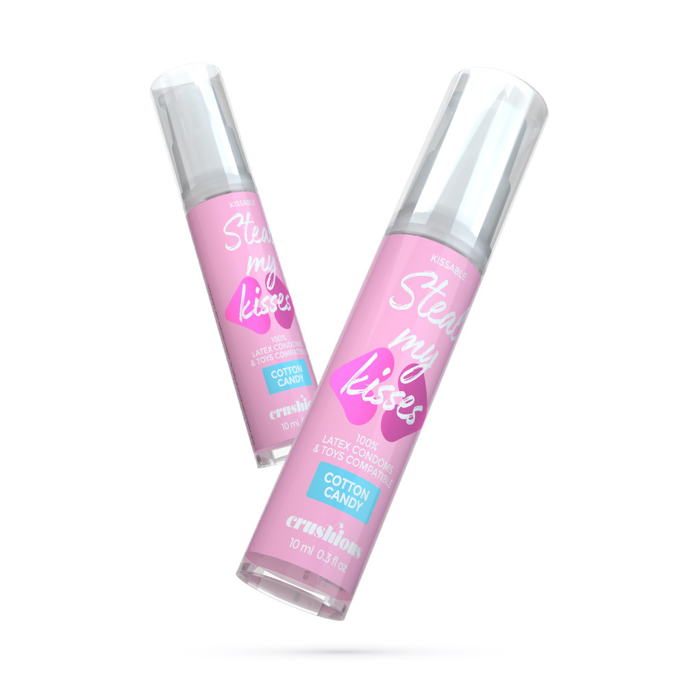 GEL LUBRICANTE STEAL MY KISSES DE SABOR ALGODÓN DE AZÚCAR 