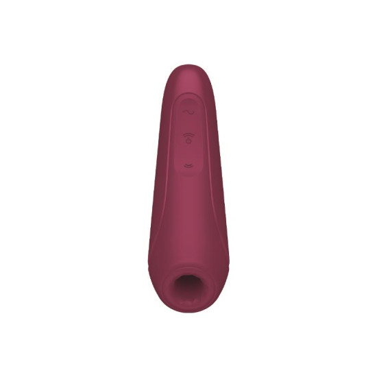 ESTIMULADOR CURVY 1+ CON APP SATISFYER ROJO ROSADO