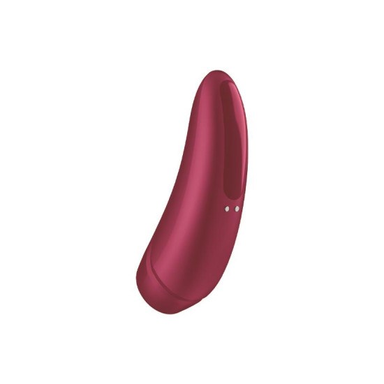 ESTIMULADOR CURVY 1+ CON APP SATISFYER ROJO ROSADO