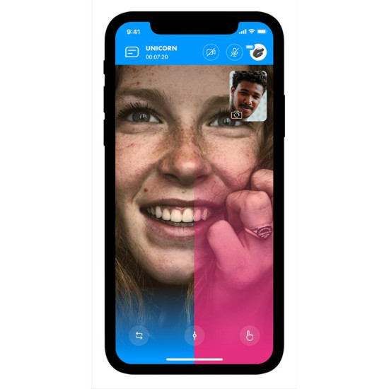 ESTIMULADOR CURVY 1+ CON APP SATISFYER ROJO ROSADO