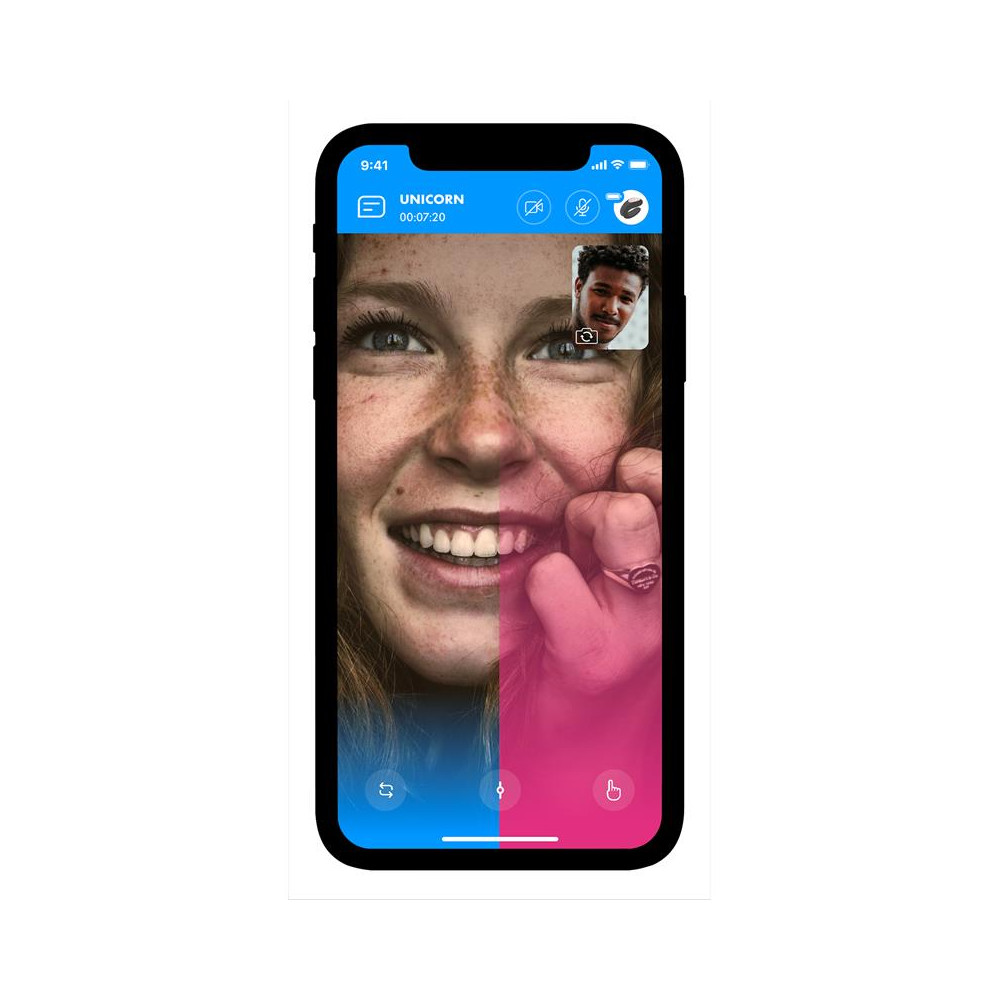 ESTIMULADOR CURVY 1+ CON APP SATISFYER ROJO ROSADO