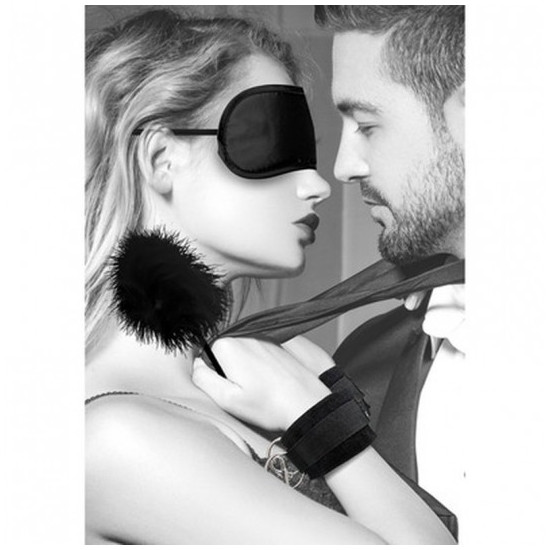 KIT BONDAGE INTRODUCTORY BONDAGE KIT 2 NEGRO OUCH!