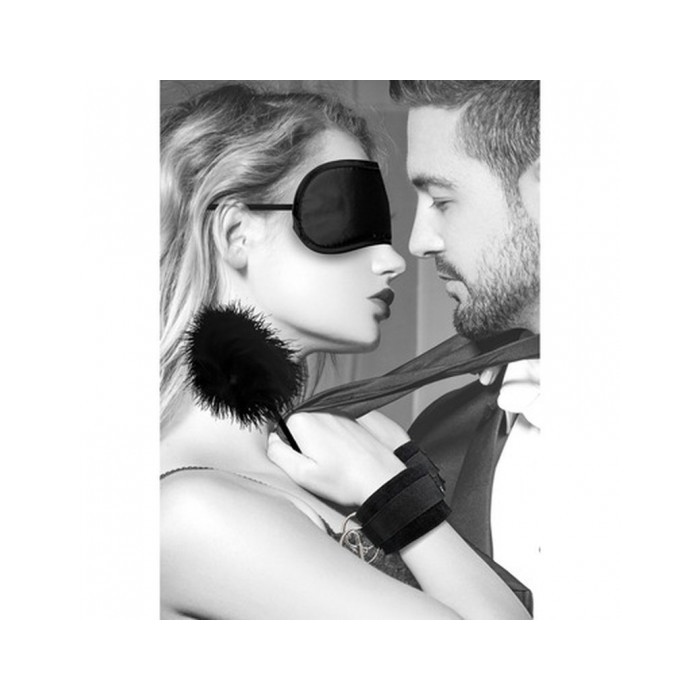 KIT BONDAGE INTRODUCTORY BONDAGE KIT 2 NEGRO OUCH!