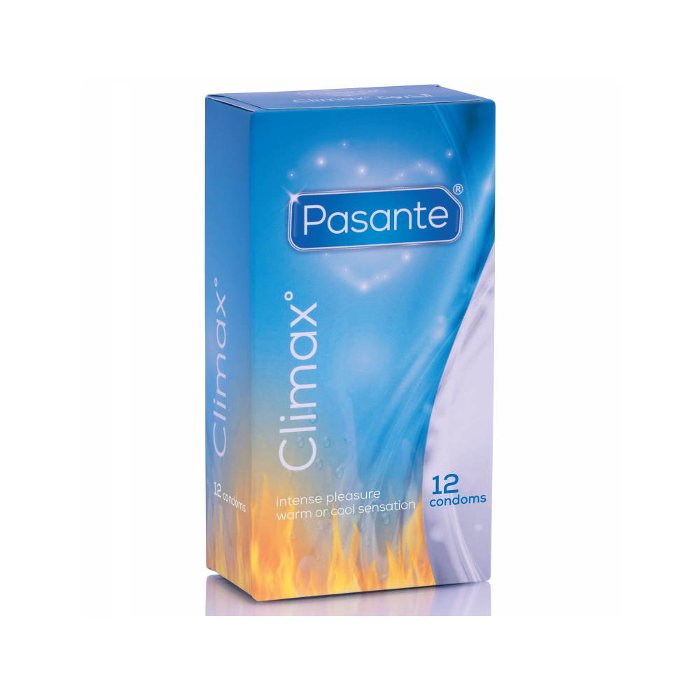 PASANTE - CLIMAX 6 EFECTO CALOR + 6 EFECTO FRIO / 12UNIDADES