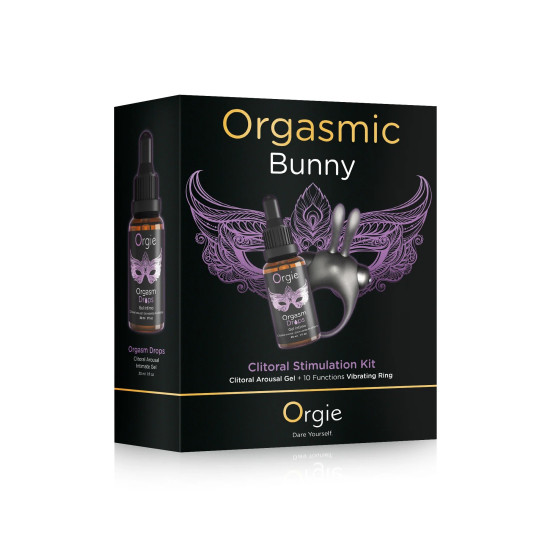 KIT DE ESTIMULACIÓN DEL CLÍTORIS ORGASMIC BUNNY ORGIE 30ML