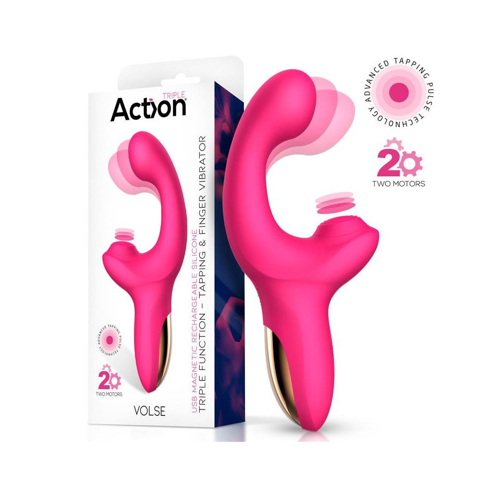 Volse, vibrador de triple acción
