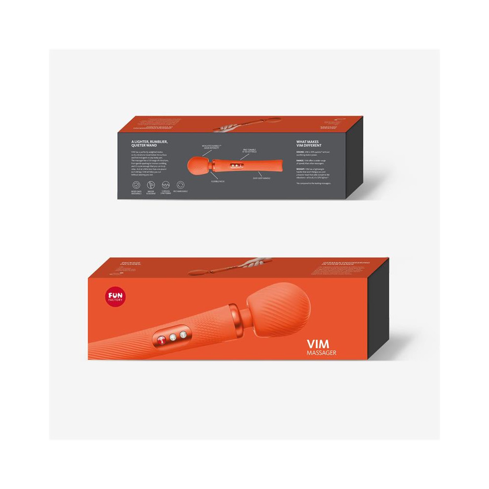 Masajeador VIM Sunrise Orange