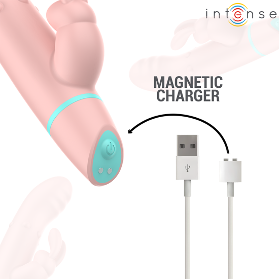 ALVIN ESTIMULADOR RABBIT & VIBRADOR ROLLING + OSCILANTE | Kiwichi