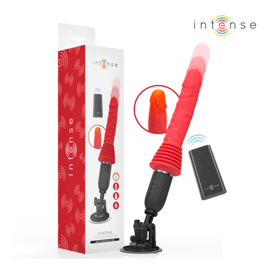 CYNTHIA VIBRADOR THRUSTING CONTROL REMOTO CON CALOR