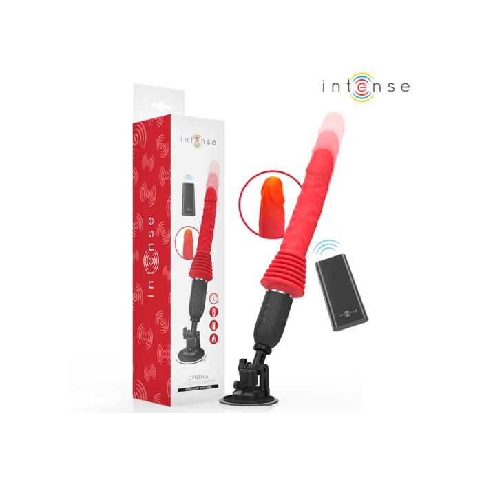 CYNTHIA VIBRADOR THRUSTING CONTROL REMOTO CON CALOR
