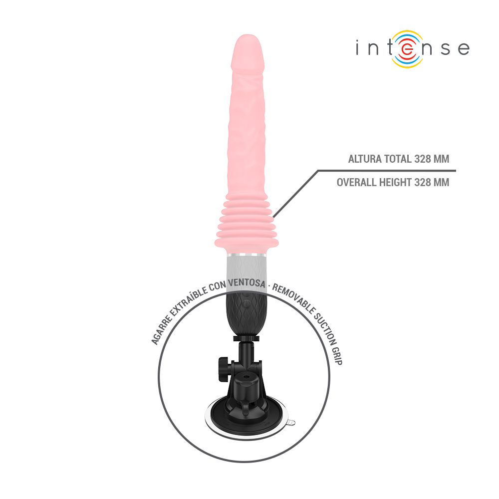 CYNTHIA VIBRADOR THRUSTING CONTROL REMOTO CON CALOR