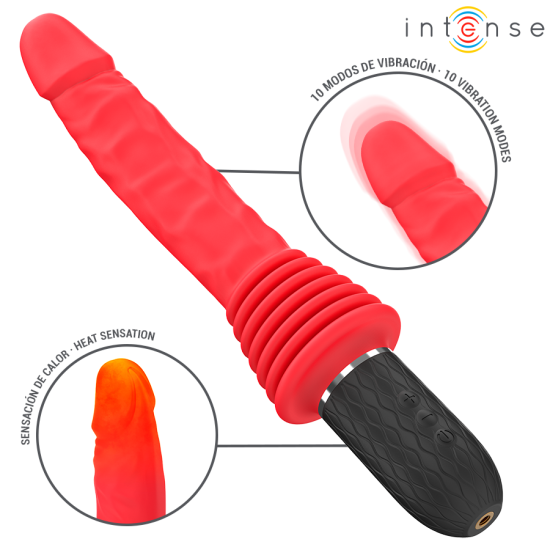 CYNTHIA VIBRADOR THRUSTING CONTROL REMOTO CON CALOR