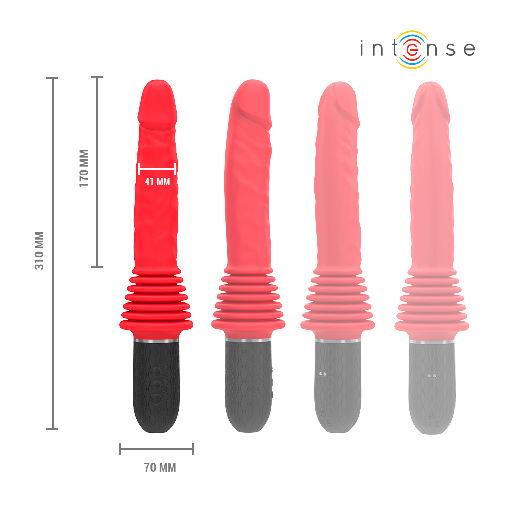 CYNTHIA VIBRADOR THRUSTING CONTROL REMOTO CON CALOR