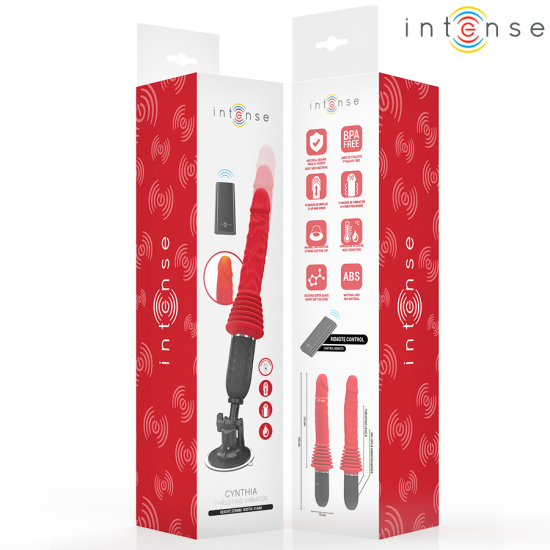 CYNTHIA VIBRADOR THRUSTING CONTROL REMOTO CON CALOR