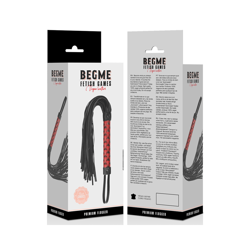 BEGME - RED EDITION LATIGO CUERO VEGANO